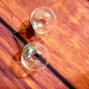 Clear glass artsy, simple, natural, modern....